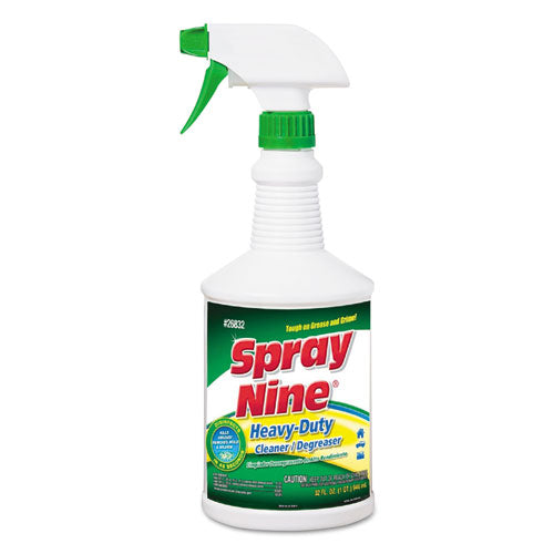 Heavy Duty Cleaner/Degreaser/Disinfectant, Citrus Scent, 32 oz Trigger Spray Bottle-(ITW26832)