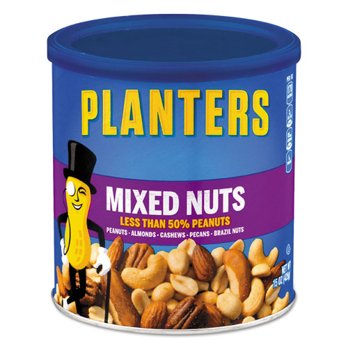 Mixed Nuts, 15 oz Can-(PTN01670)