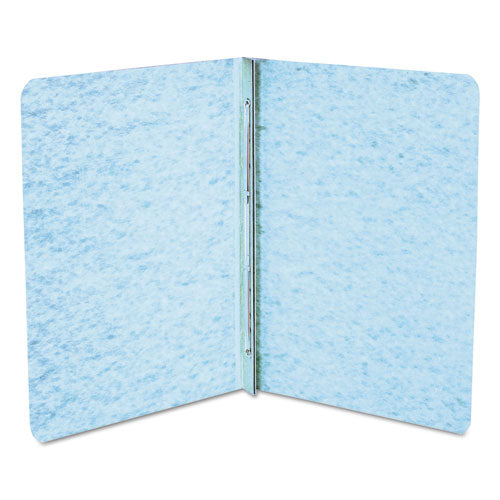 PRESSTEX Report Cover with Tyvek Reinforced Hinge, Side Bound, Two-Piece Prong Fastener, 3" Capacity, 8.5 x 11, Light Blue-(ACC25072)