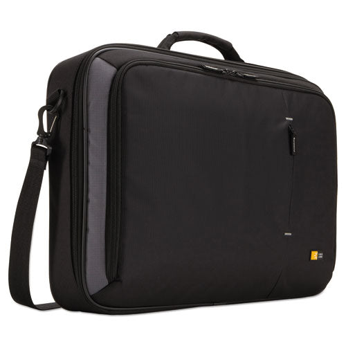 Track Clamshell Case, Fits Devices Up to 18", Dobby Nylon, 19.3 x 3.9 x 14.2, Black-(CLG3200926)