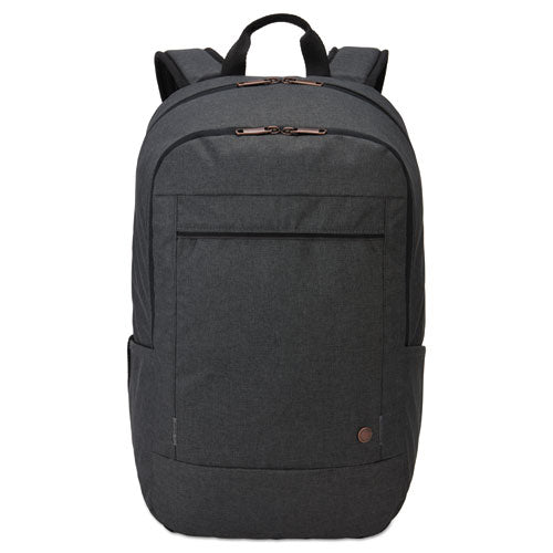 Era Laptop Backpack, Fits Devices Up to 15.6", Polyester, 9.1 x 11 x 16.9, Gray-(CLG3204192)