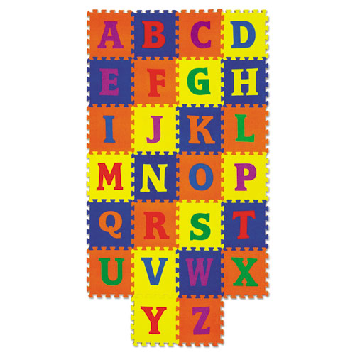 WonderFoam Early Learning, Alphabet Tiles, Ages 2 and Up-(CKC4353)