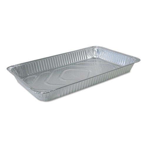 Aluminum Steam Table Pans, Full-Size Medium228 oz., 2.19" Deep, 12.81 x 20.75, 50/Carton-(DPKFS780070)