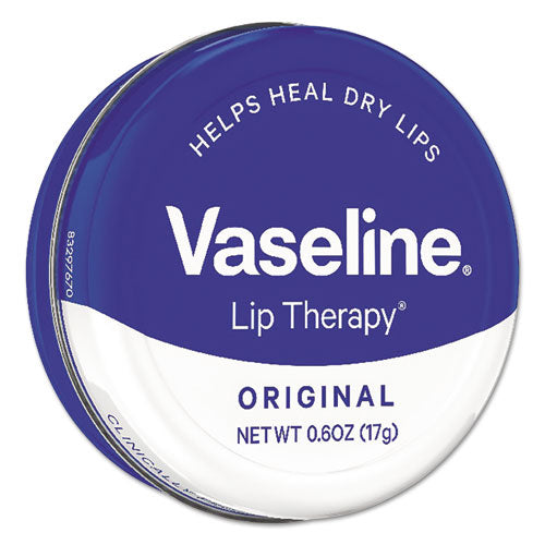 Lip Therapy, Original, 0.6 oz, Mini Tin, 12/Carton-(UNI53647CT)