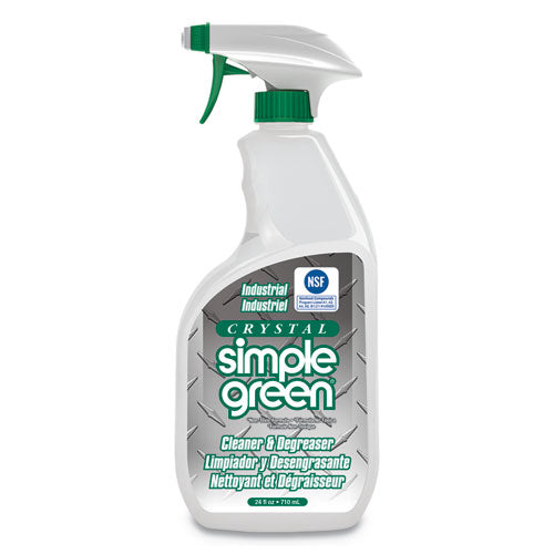 Crystal Industrial Cleaner/Degreaser, 24 oz Spray Bottle, 12/Carton-(SMP19024)