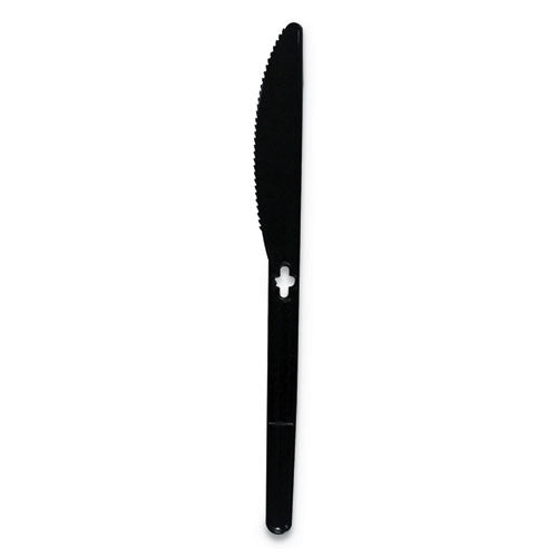 Knife WeGo Polystyrene, Knife, Black, 1000/Carton-(WEG54101102)