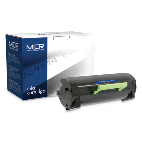 Compatible 50F0XA0/50F1X00 (500XA/501X) Extra High-Yield MICR Toner, 10,000 Page-Yield, Black-(MCR410M)