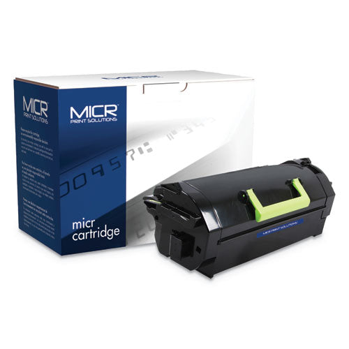 Compatible 52D0XA0/52D1X00 (520XA/521X) Extra High-Yield MICR Toner, 45,000 Page-Yield, Black-(MCR811M)