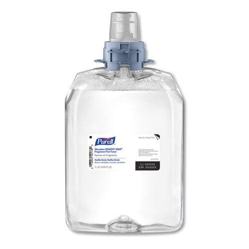Education HEALTHY SOAP Fragrance Free Foam, 2,000 mL, 2/Carton-(GOJ521202)