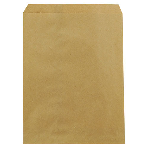 Kraft Paper Bags, 8.5" x 11", Brown, 2,000/Carton-(BAGMK85112000)
