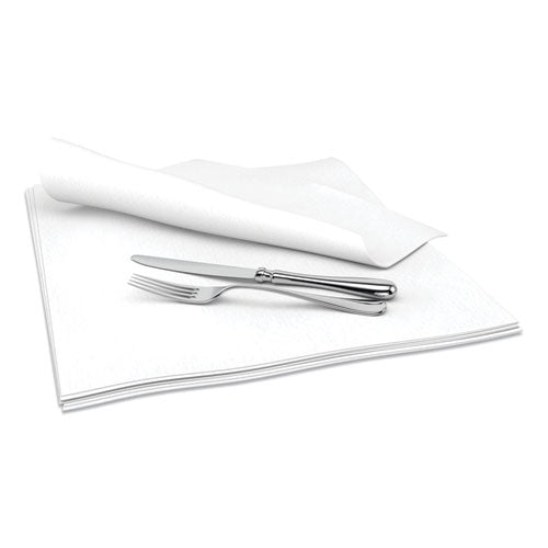 Select Dinner Napkins, 1-Ply, 15 x 15, White, 1000/Carton-(CSDN692)