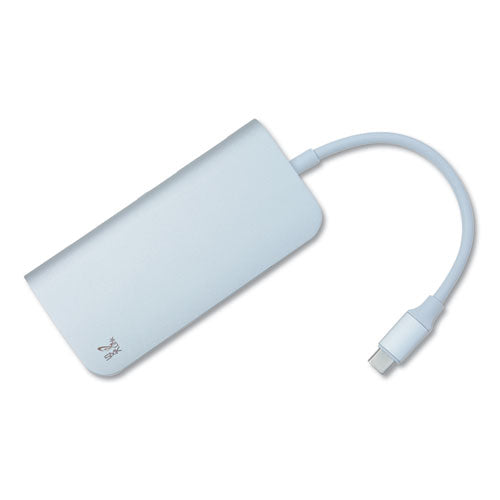 USB-C Multi-Port Hub, 6 Ports, White-(SKKVP6920)