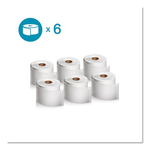 LW Shipping Labels, 2.31" x 4", White, 300 Labels/Roll, 6 Rolls/Pack-(DYM2050765)