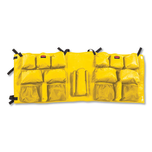 Slim Jim Caddy Bag, 19 Compartments, 10.25 x 19, Yellow-(RCP2032951)