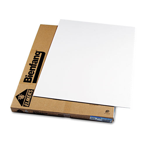 Foam Board, Polystyrene, 40 x 30, White Surface and Core, 10/Carton-(ACJ07045109)