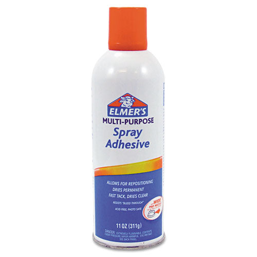 Multi-Purpose Spray Adhesive, 11 oz, Dries Clear-(EPIE451)