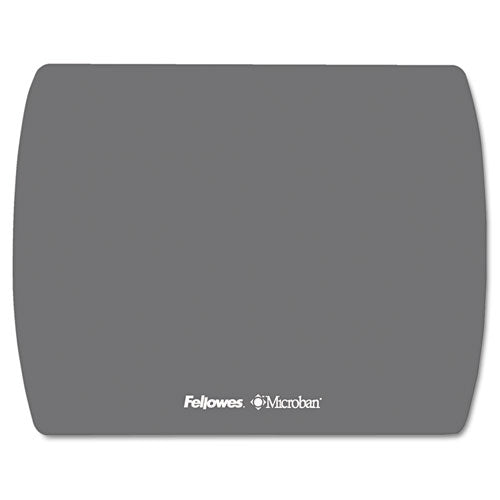 Ultra Thin Mouse Pad with Microban Protection, 9 x 7, Graphite-(FEL5908201)