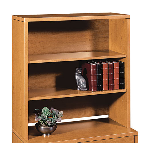 10500 Series Bookcase Hutch, 36w x 14.63d x 37.13h, Bourbon Cherry-(HON105292HH)