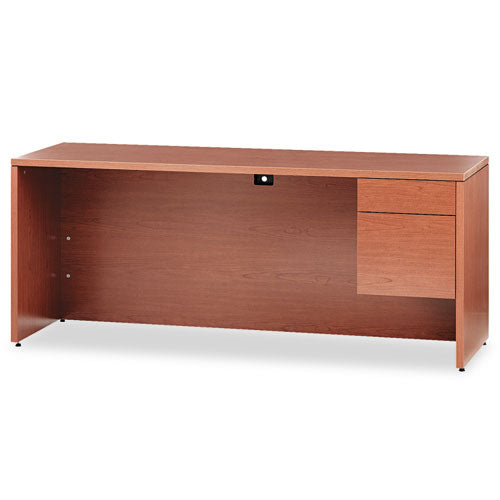 10500 Series 3/4-Height Right Pedestal Credenza, 72w x 24d x 29.5h, Bourbon Cherry-(HON10545RHH)