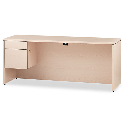 10500 Series 3/4-Height Left Pedestal Credenza, 72w x 24d x 29.5h, Natural Maple-(HON10546LDD)