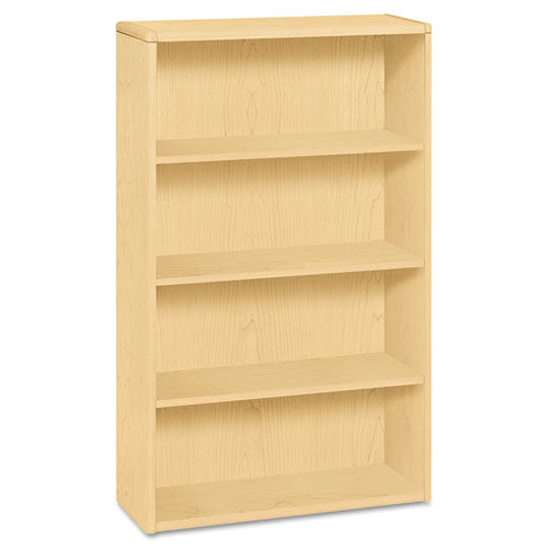 10700 Series Wood Bookcase, Four-Shelf, 36w x 13.13d x 57.13h, Natural Maple-(HON10754DD)