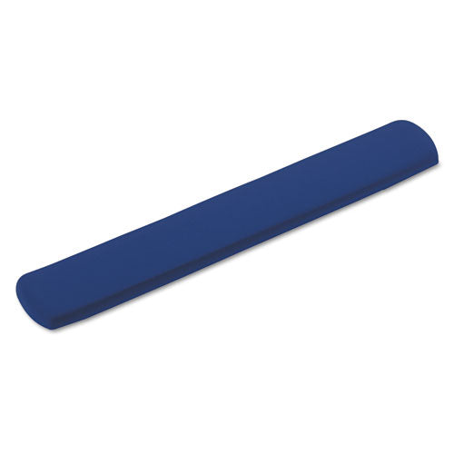 Fabric-Covered Gel Keyboard Wrist Rest, 19 x 2.87, Blue-(IVR50457)