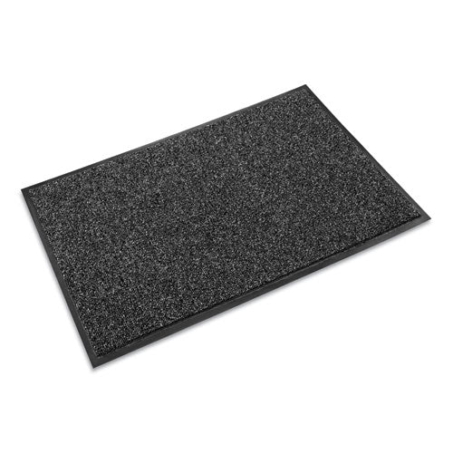 Cross-Over Indoor/Outdoor Wiper/Scraper Mat, Olefin/Poly, 36 x 60, Gray-(CWNCS0035GY)