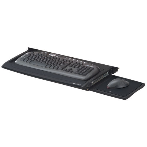 Deluxe Keyboard Drawer, 20.5w x 11.13d, Black-(FEL8031207)