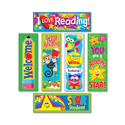 Bookmark Combo Packs, Reading Fun Variety Pack #2, 2 x 6, 216/Pack-(TEPT12907)