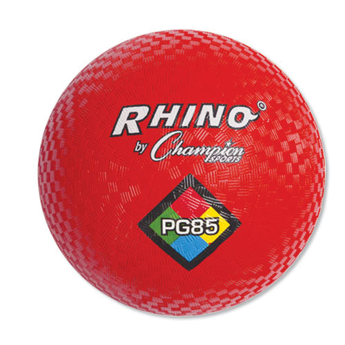 Playground Ball, 8.5" Diameter, Red-(CSIPG85)