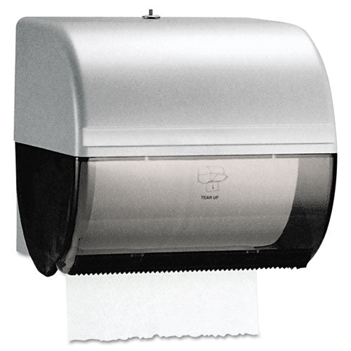 Omni Roll Towel Dispenser, 10.5 x 10 x 10, Smoke/Gray-(KCC09746)