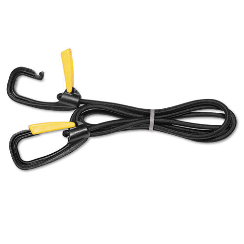 Bungee Cord with Locking Clasp, 72", Black-(KTKLGLC10)