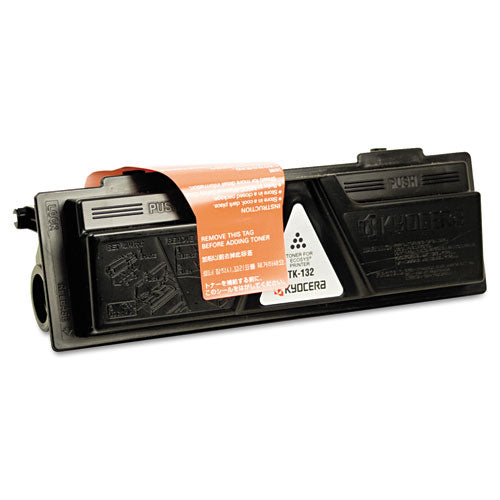 TK132 Toner, 7,200 Page-Yield, Black-(KYOTK132)