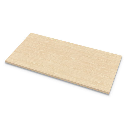 Levado Laminate Table Top, 72" x 30", Maple-(FEL9649901)