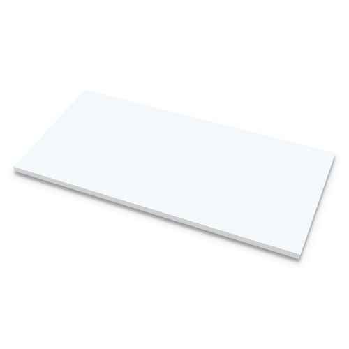 Levado Laminate Table Top, 48" x 24", White-(FEL9649101)