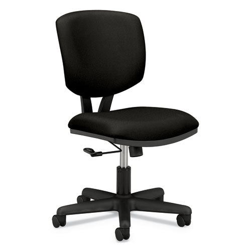 Volt Series Task Chair, Supports Up to 250 lb, 18" to 22.25" Seat Height, Black-(HON5701GA10T)