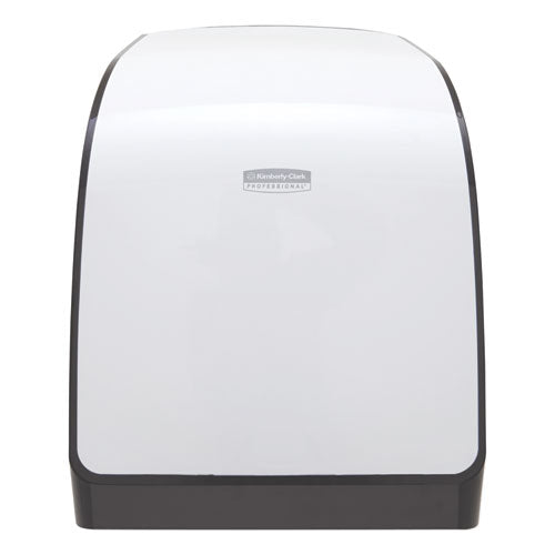 Pro Mod Manual Hard Roll Towel Dispenser, 12.66 x 9.18 x 16.44, White-(KCC34347)