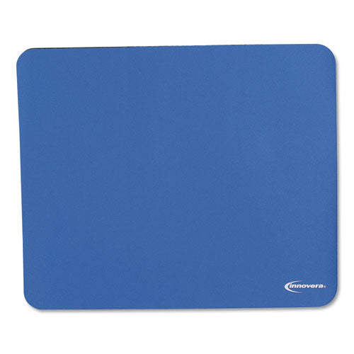Latex-Free Mouse Pad, 9 x 7.5, Blue-(IVR52447)