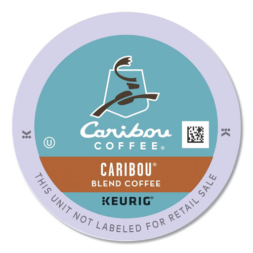 Caribou Blend Coffee K-Cups, 24/Box-(GMT6992)