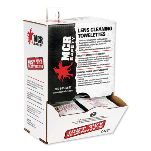 Lens Cleaning Towelettes, 100/Box, 10 Box/Carton-(CRWLCTCT)