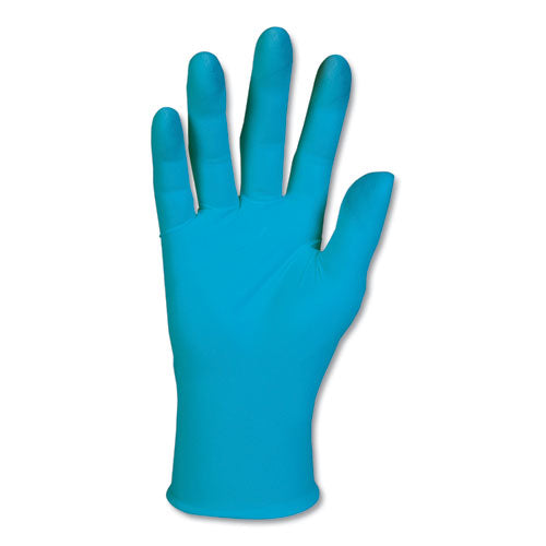 G10 Blue Nitrile Gloves, General Purpose, 242 mm Length, Small, 100/Box-(KCC57371)