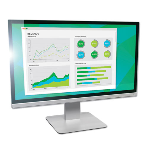 Antiglare Frameless Filter for 24" Widescreen Flat Panel Monitor, 16:9 Aspect Ratio-(MMMAG240W9B)