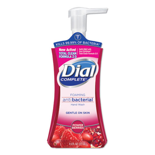 Antibacterial Foaming Hand Wash, Power Berries, 7.5 oz Pump Bottle-(DIA03016)