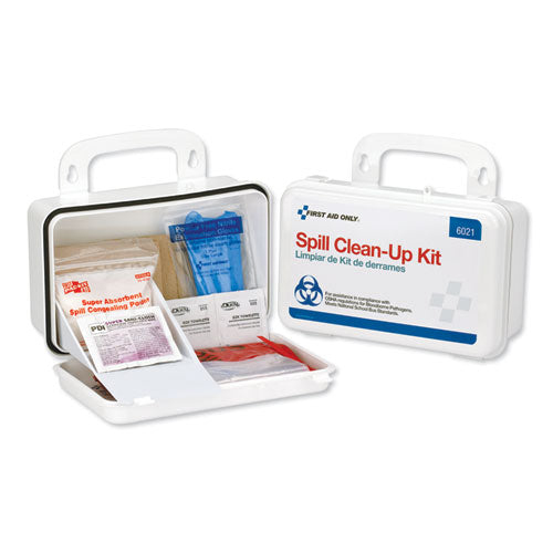 BBP Spill Cleanup Kit, 7.5 x 4.5 x 2.75, White-(FAO6021)