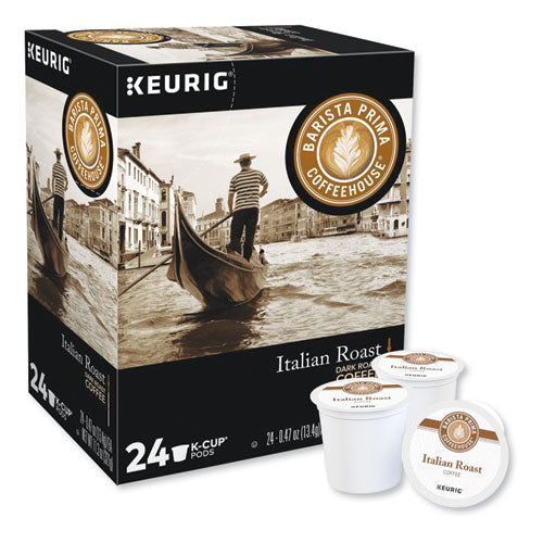 Italian Roast K-Cups Coffee Pack, 24/Box-(GMT8500)