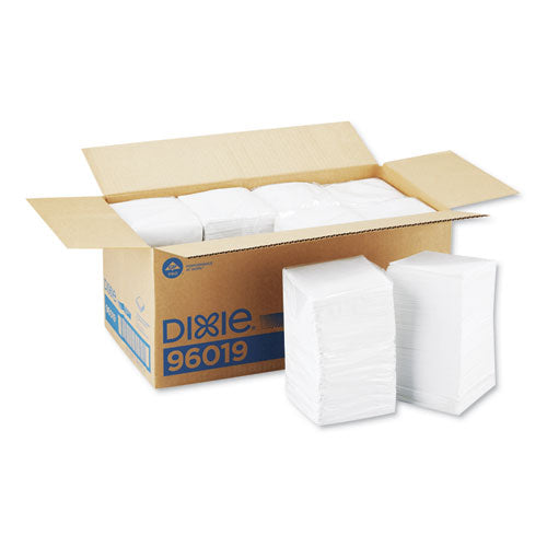 Beverage Napkins, Single-Ply, 9 1/2 x 9 1/2, White, 4000/Carton-(GPC96019)