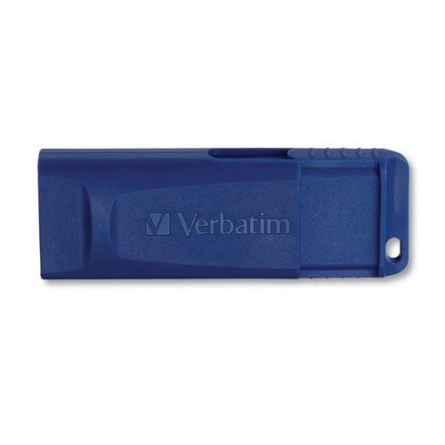 Classic USB 2.0 Flash Drive, 32 GB, Blue-(VER97408)