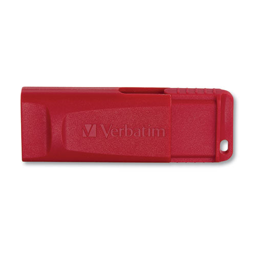 Store n Go USB Flash Drive, 128 GB, Red-(VER98525)