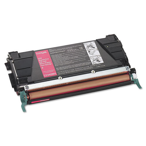 C5340MX Return Program Extra High-Yield Toner, 7,000 Page-Yield, Magenta-(LEXC5340MX)