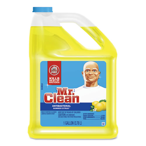 Multi-Surface Antibacterial Cleaner, Summer Citrus, 1 gal Bottle-(PGC23123EA)